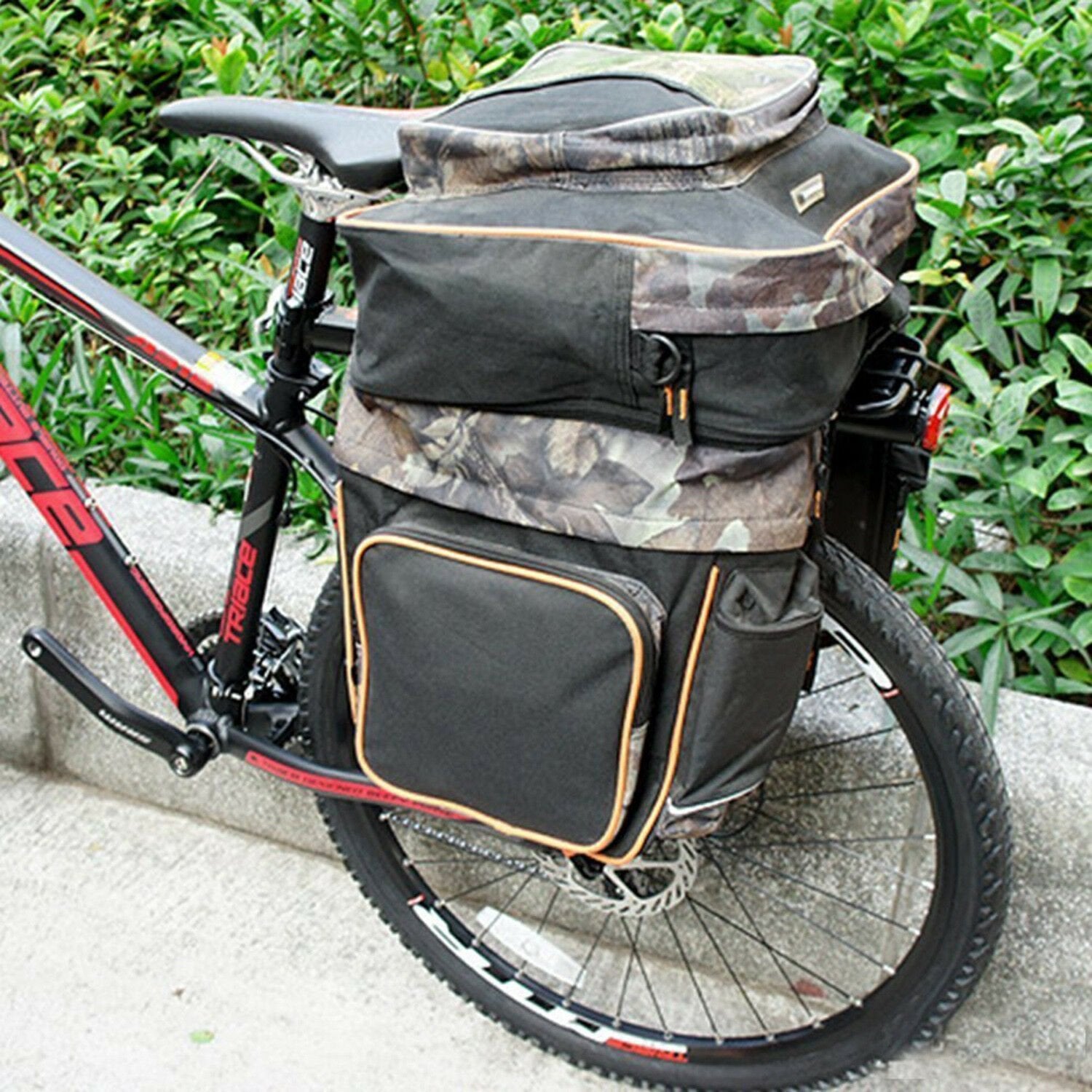 Bike fashion rack and panniers