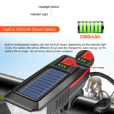 Road Bike Solar Headlight Lamp For Trek